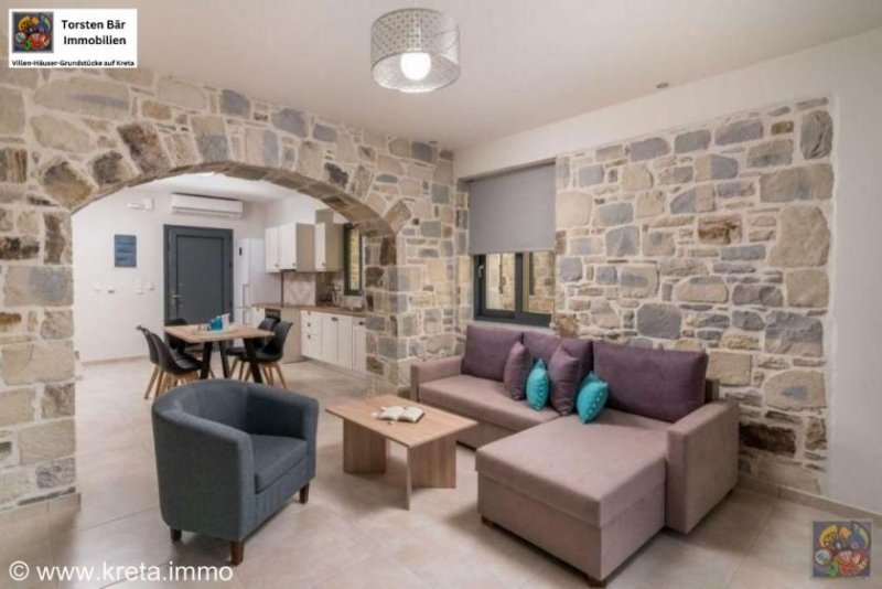 Kokkinos Pirgos Kreta, Kokkinos Pirgos 3 luxuriöse Villen mit Pool mit Meerblick Haus kaufen